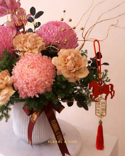 《金燦美好｜爆好運 · 爆精緻》新春輕奢盆花3