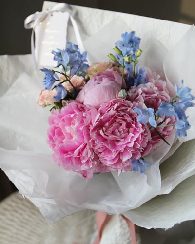 Peony Mist 芍藥玫瑰花束2