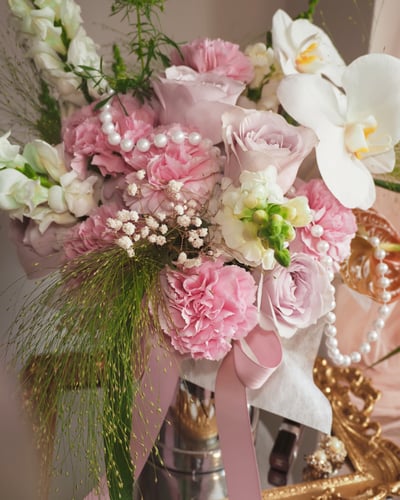 《時光柔緻系列》The Timeless Grace康乃馨玫瑰花盒4