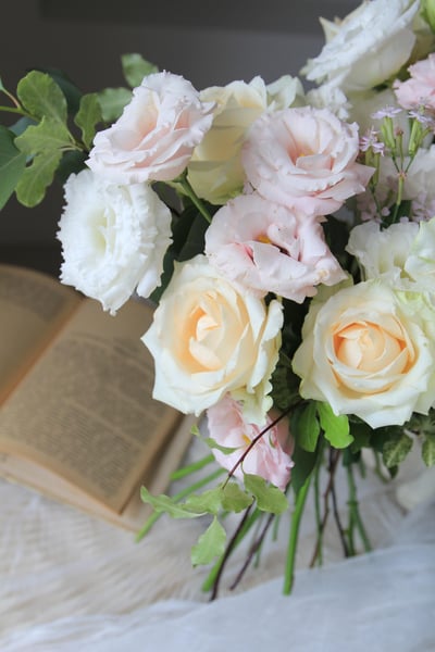 Pink Lady 溫柔色｜自然感手捧花5