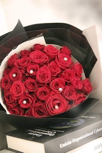 Say yes to love 33朵台灣頂級紅玫瑰2