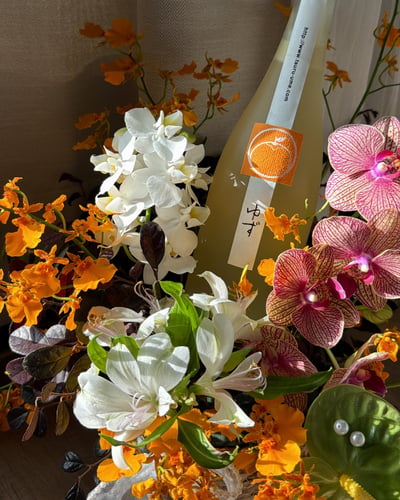 「柚香．月圓」限定提籃花禮 | 鶴梅 柚子酒 720ml5