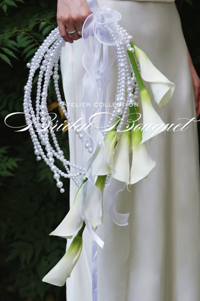 Ballerina 芭蕾女伶｜高級訂製海芋捧花1