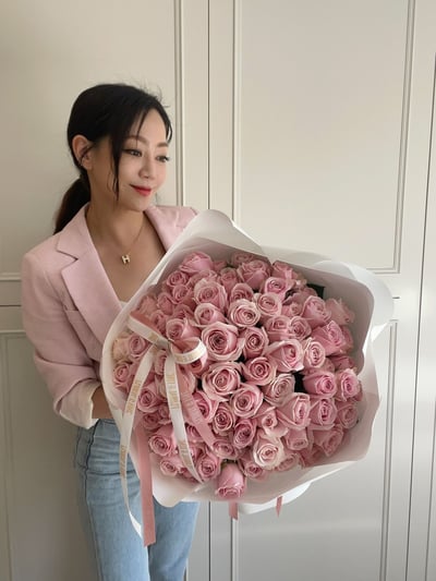 Promise 誓言 I  80朵頂級玫瑰花束4