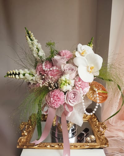 《時光柔緻系列》The Timeless Grace康乃馨玫瑰花盒5