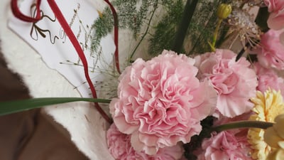 《時光柔緻系列》The Timeless Grace 精緻康乃馨花束6