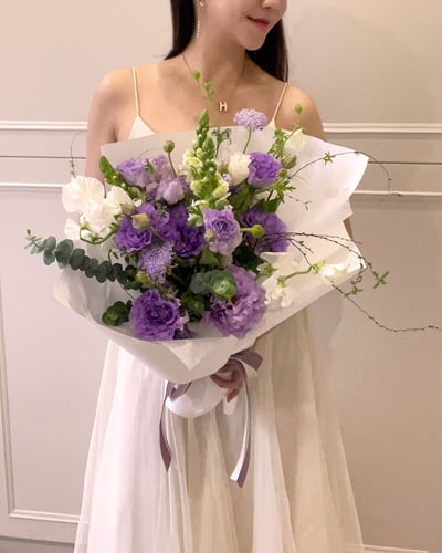 Purple Dream 淡紫甜夢花束3