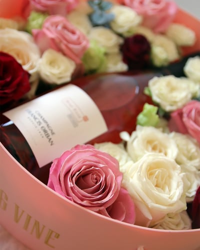 Luxurious & Romantic 奢寵浪漫高訂香檳禮盒 - 浪漫粉2