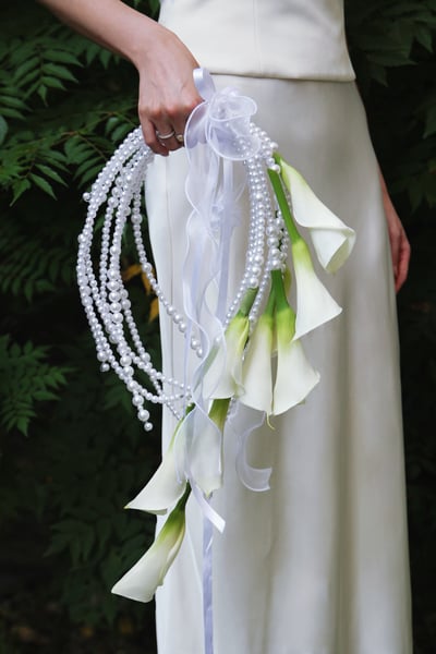 Ballerina 芭蕾女伶｜高級訂製海芋捧花5