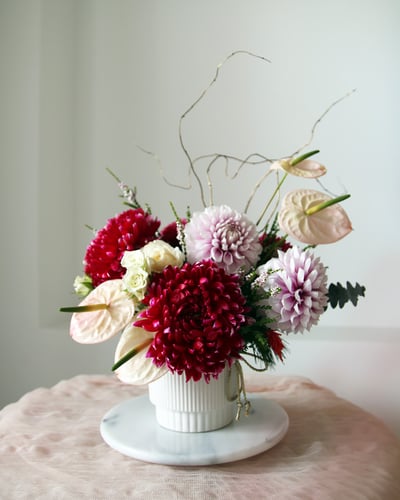 Bloom 錦繡．繁花 I 優雅奢紅開幕花禮2