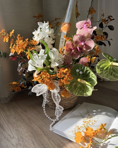 「柚香．月圓」限定提籃花禮 | 鶴梅 柚子酒 720ml4