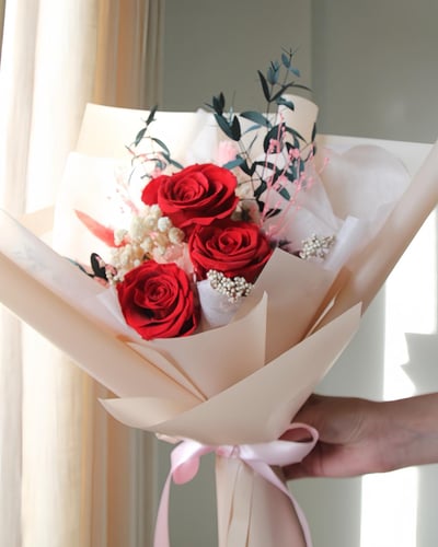 Forever Love 告白神器系列 - 永恆玫瑰花束2