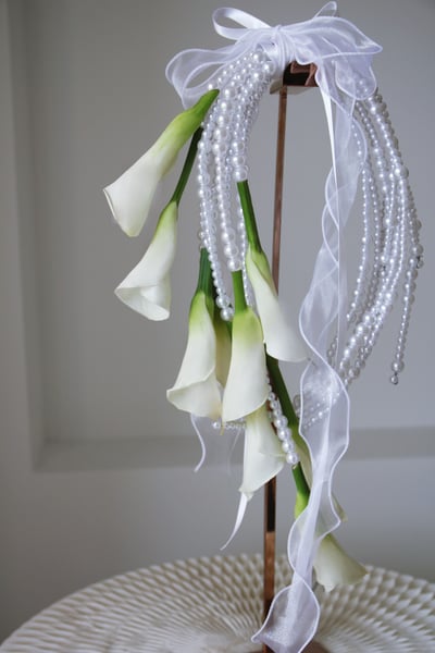 Ballerina 芭蕾女伶｜高級訂製海芋捧花3