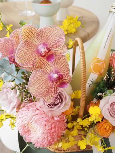 Harvest Moon 《月映金秋 · 柚香團圓 》提籃花禮4