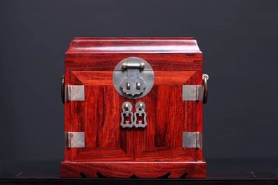 印度小葉紫檀手工製作【官皮箱】1