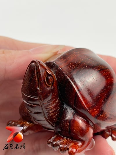 印度小葉紫檀高油密二膘料【湘工-將軍龜】8