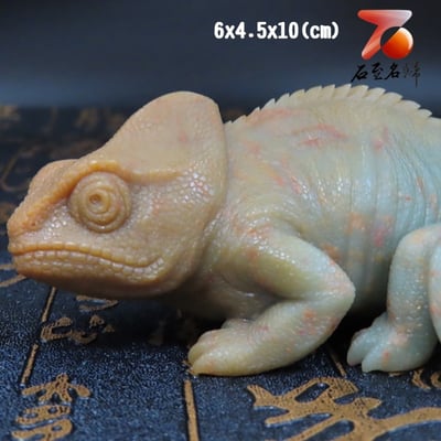 壽山石系列 變色龍與蜥蜴(吸億)14