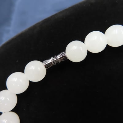 和田玉套組(耳環+手珠+項鍊) 三件均附證書與精美收納禮盒12