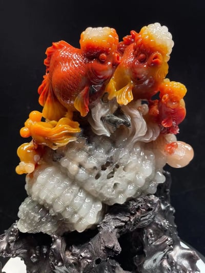 極品寮國高山五彩石【金玉滿堂2】7