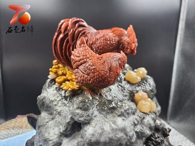 極品高山五彩石 【安居樂業】全家福8