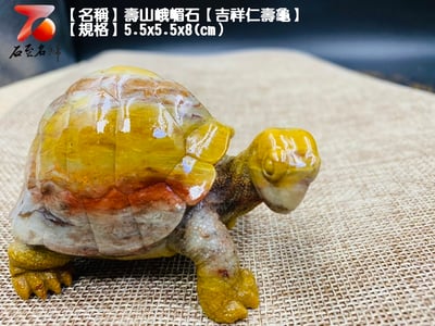壽山峨嵋石【吉祥仁壽龜】5