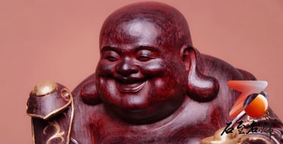 印度小葉紫檀清刀精雕 【如意彌勒佛】5