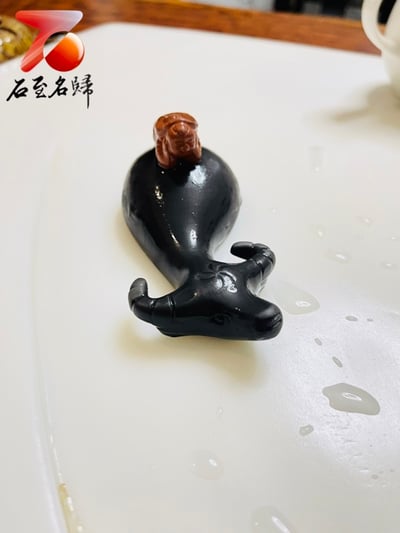 石至名歸 在台現貨 紫砂茶寵 特色紫砂茶具茶寵 紫砂茶寵手工精品陶瓷擺件 附精美禮盒3