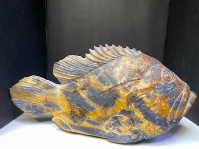 壽山旗山石【石斑魚】5