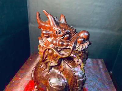 印度小葉紫檀【麒麟】5