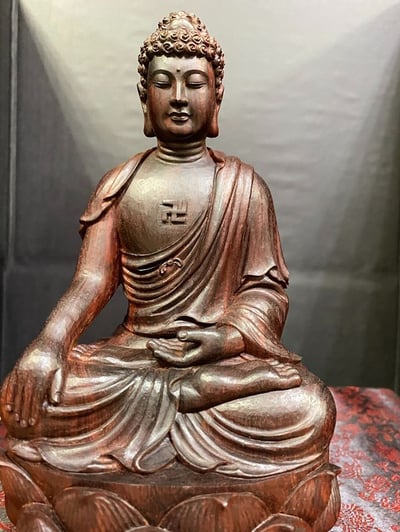 印度小葉紫檀【大日如來】2