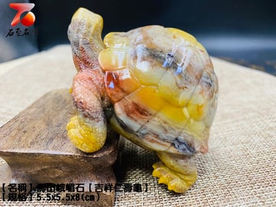 壽山峨嵋石【吉祥仁壽龜】3