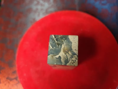 雲南花坑玉石印章【步步高升】3