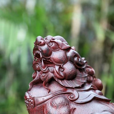 印度小葉紫檀精品【招財瑞獸】2