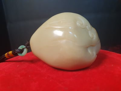 壽山石手把件系列【年年有餘】4