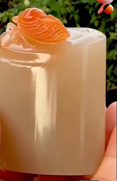 精品老撾保利石 荔枝凍【一鳴驚人】3