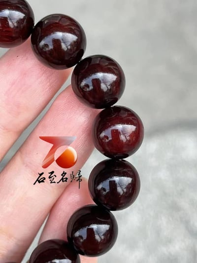 天然 印度小葉紫檀玻璃底老料 高油高密12mm手珠【福在眼前款/素珠款】3