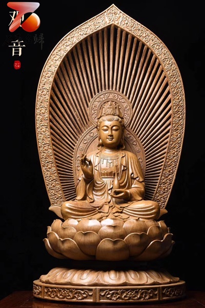 大師級雕工 海南沉香收藏【觀音】1