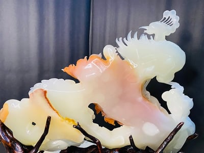 阿富汗紅花冰玉【富貴吉祥】11