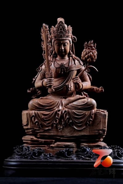印度老山檀香大師巨作【虛空藏菩薩】1