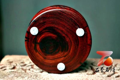 石至名歸 台灣現貨 實品在台拍攝 印度小葉紫檀一木製成【品香罐】4