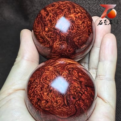 印度小葉紫檀 爆滿葡萄纓子瘤疤【富貴保健球1號】6