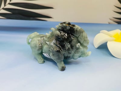 天然A貨 糯地正絲帶黑翠 附收藏證書【山豬】3