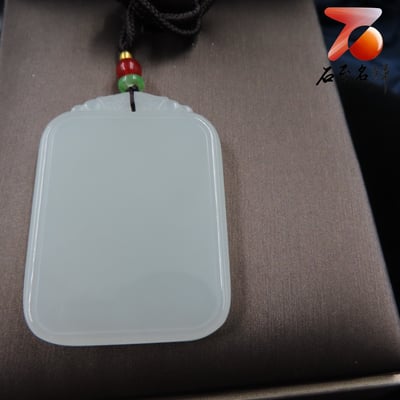 和田羊脂玉【平安無事牌】油性十足1