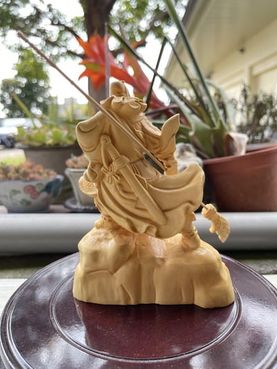 台灣現貨 實體店鋪 雲南大葉黃楊【威武關公】5