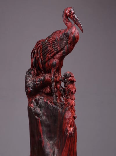 印度小葉紫檀【松鶴延年】6