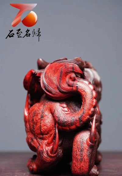 印度小葉紫檀一木手作【狴犴】6