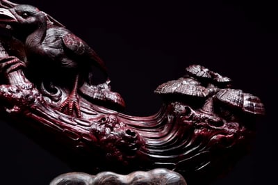 印度小葉紫檀雅器集【松鶴延年】5