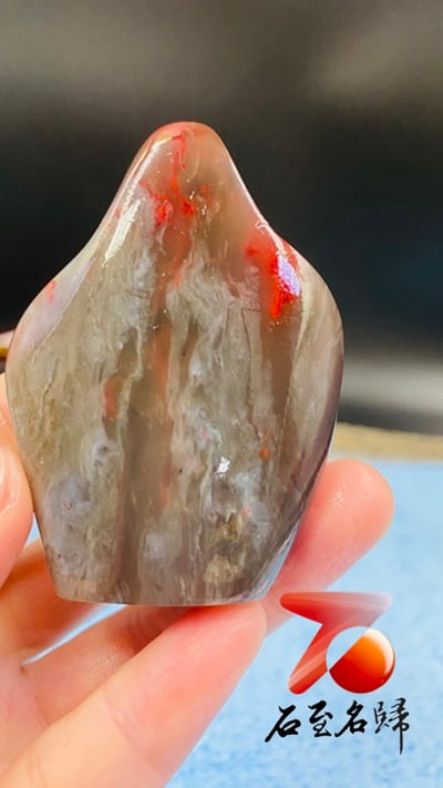 昌化牛角凍印章-鴻運當頭1