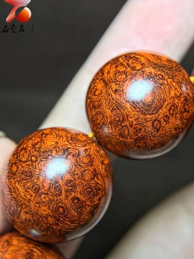 印度小葉紫檀 頂級泥料爆滿葡萄纓子瘤疤【福】8