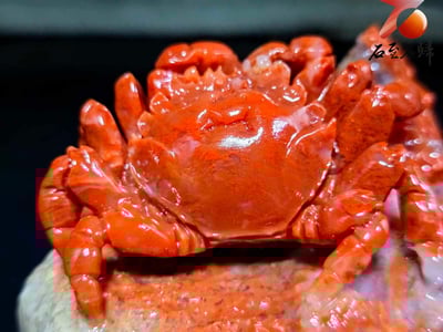 老撾石手工精雕 張國民老師作品【家和萬事興，八方來財】6